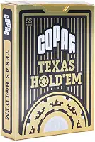 Baralho Poker Texas Hold'em Naipe Grande - Preto - Poker Size - Copag
