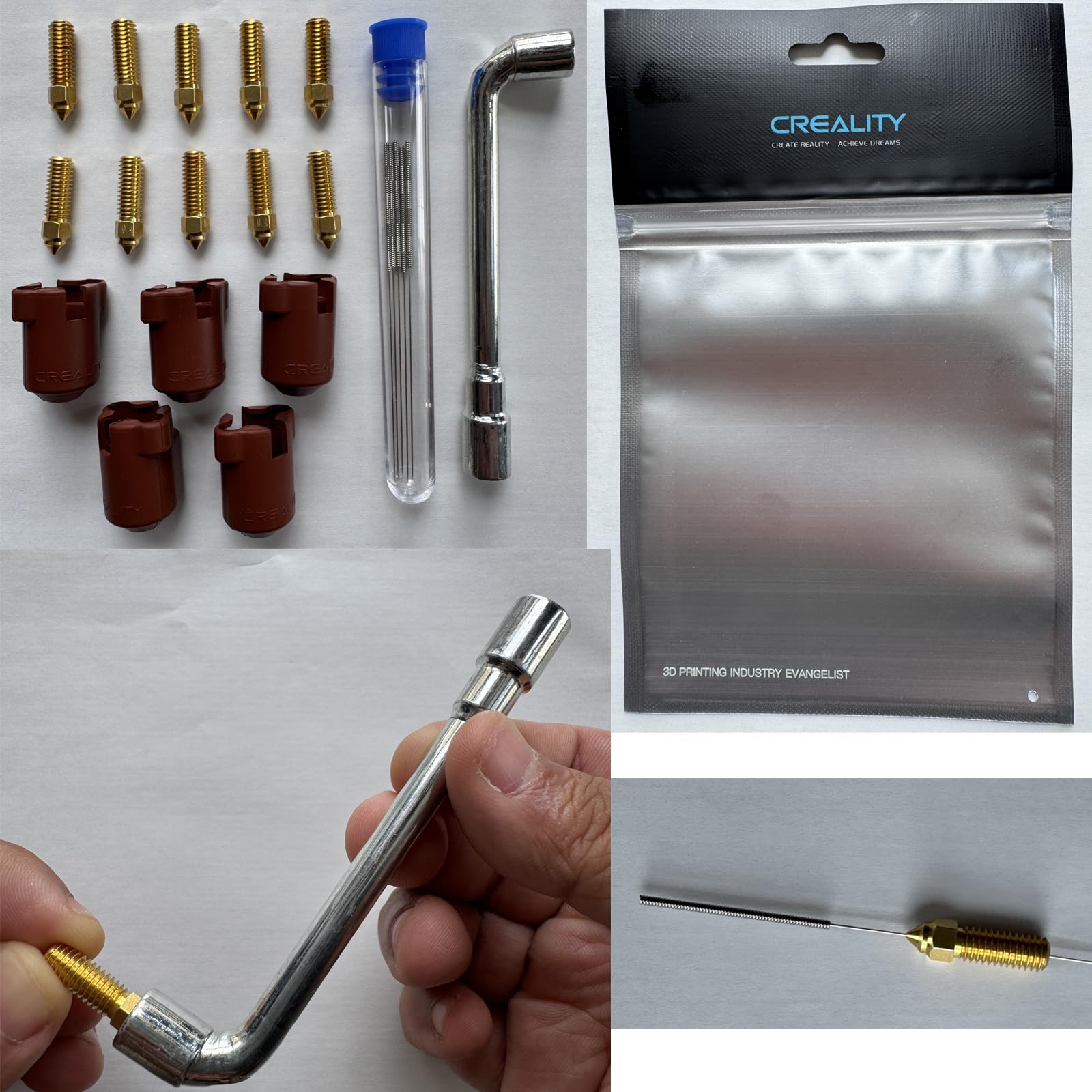 Amazon.co.jp: Creality K1ノズルキット、K1、K1 Max、Ender 3 V3 KE