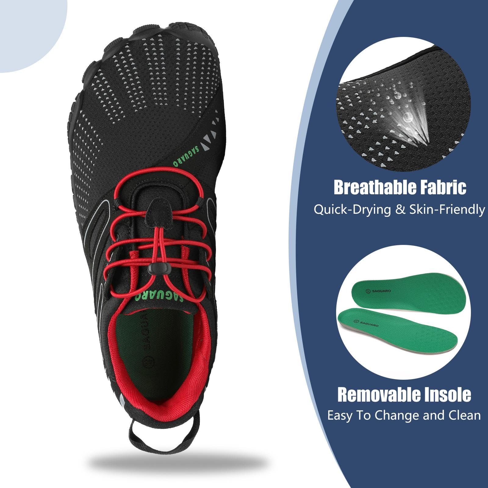 SAGUARO unisex-adult womens Walking