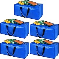 Vista 12 de Bolsas de mudanza, bolsas de almacenamiento, bolsas de almacenamiento extra grandes para suministros de mudanza, artículos esenciales