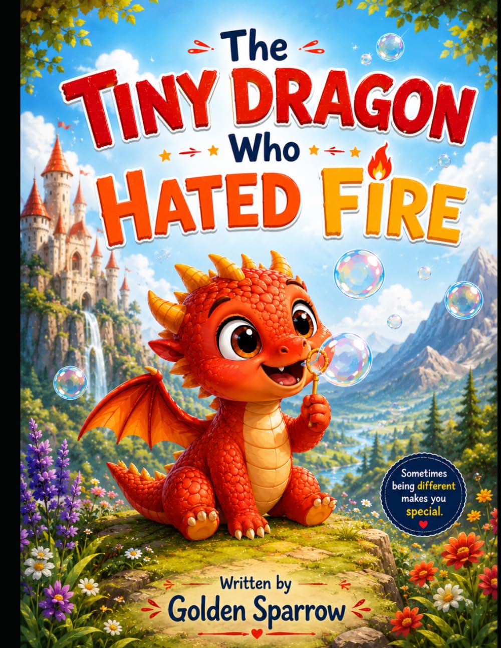 The Tiny Dragon Who Hated Fire: A Heartwarming Adventure About Courage, Kindness, and Discovering Your Special Gift