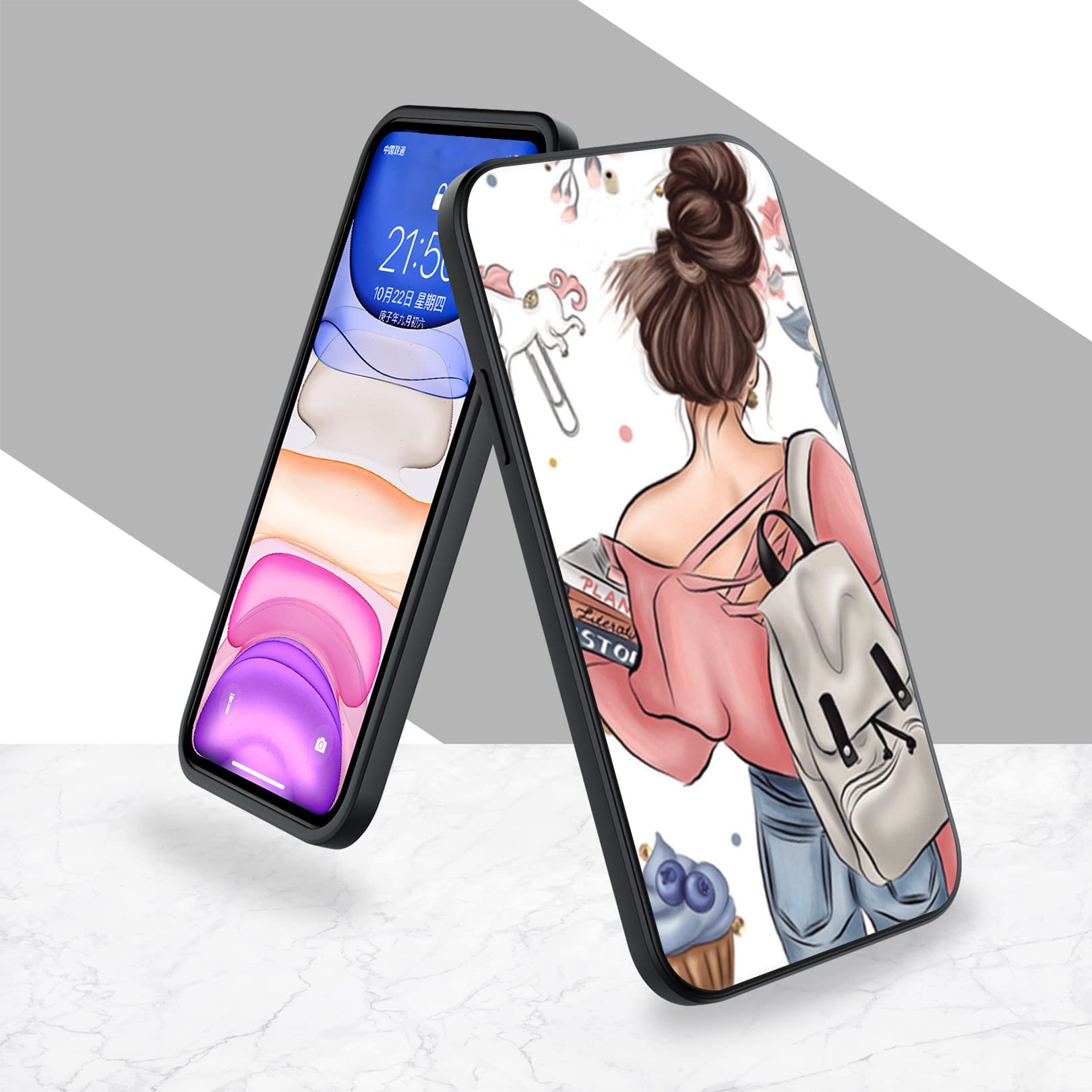Custodia Personalizzata Per Motorola Moto E32 – Cover In Silicone Con Tua Foto O Testo – Antiurto Nera