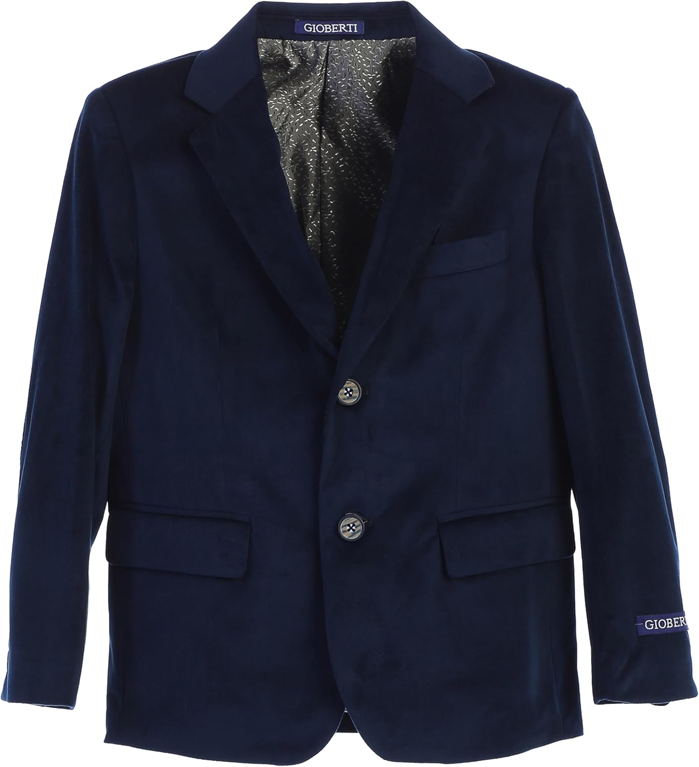 Gioberti Boys Formal Velvet Blazer Gioberti Boys Formal Velvet Blazer