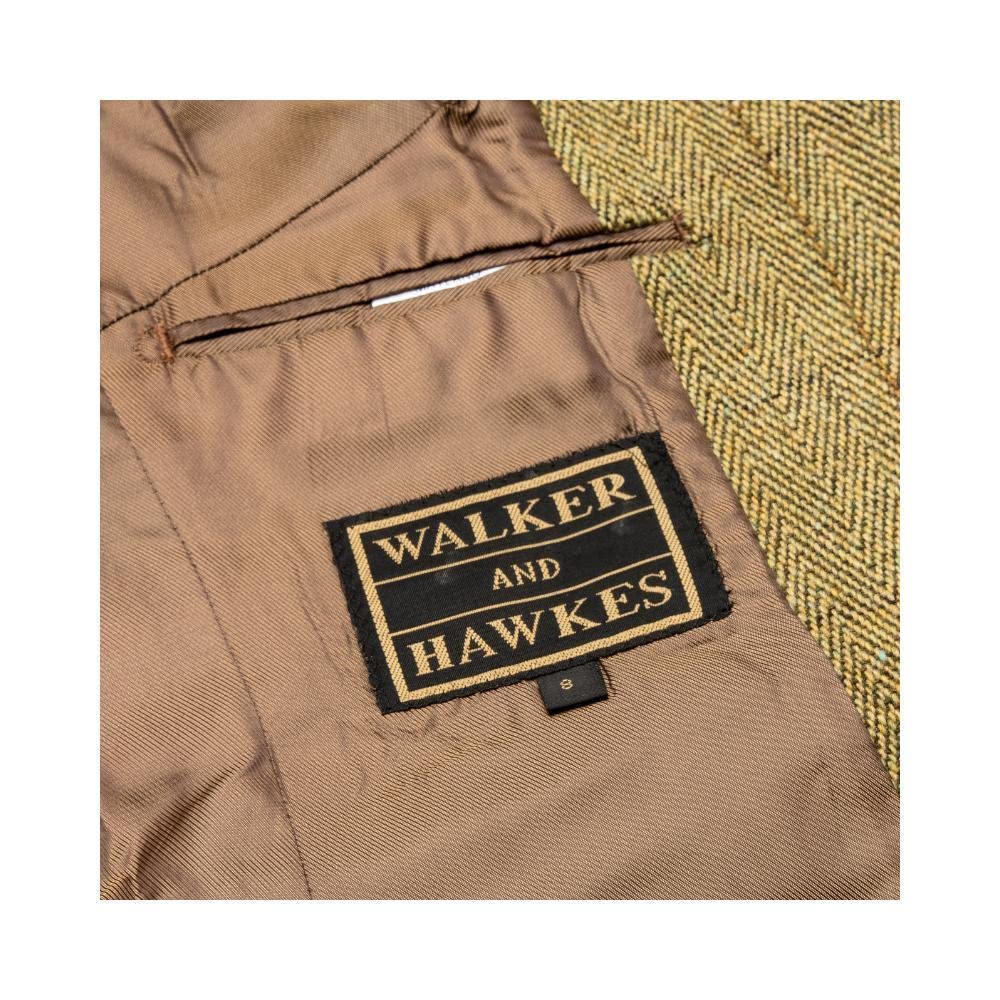 Walker and Hawkes Mayland - Blazer de Tweed para Mujer - Chaqueta de Estilo clásico inglés