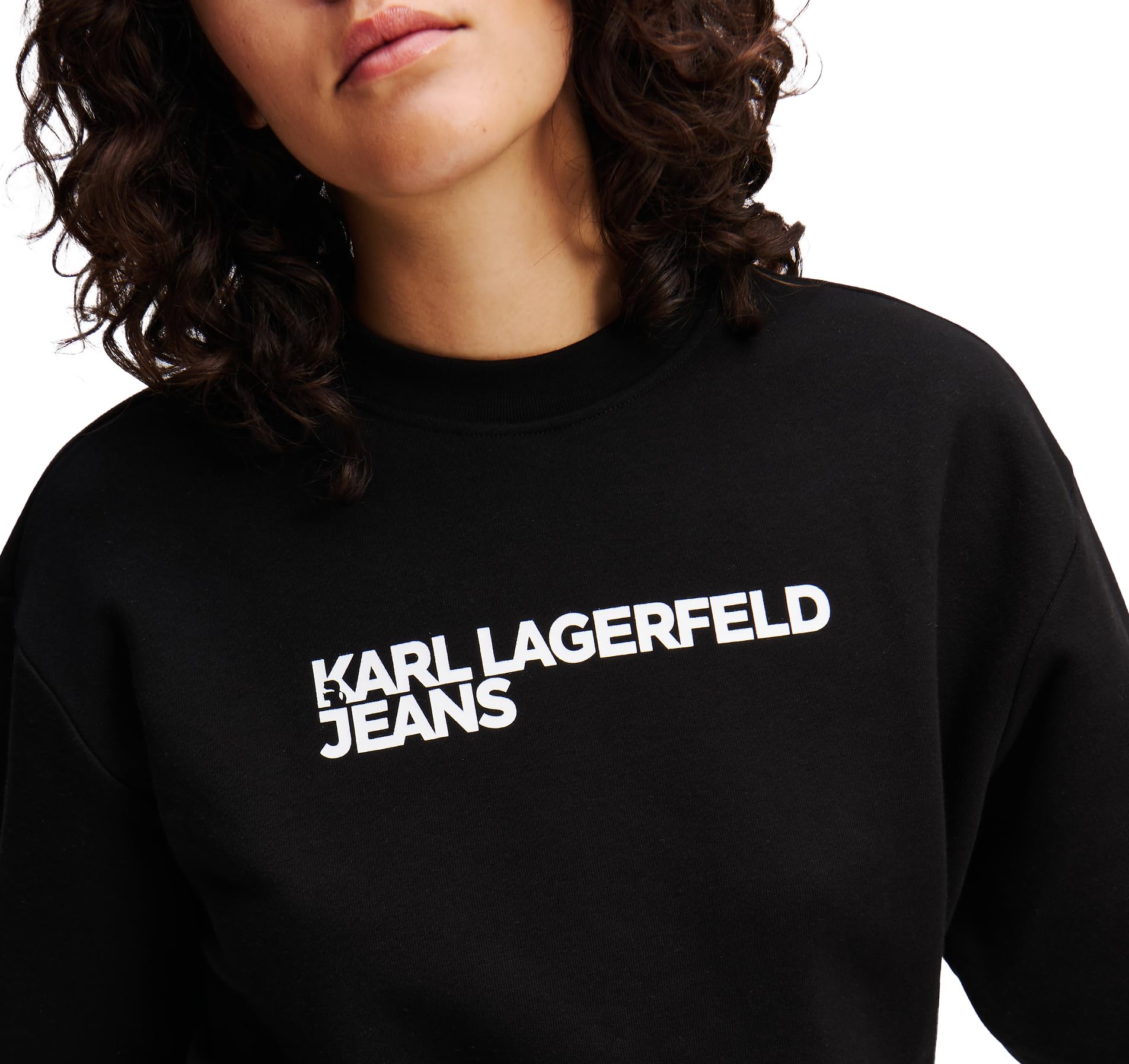 Karl Lagerfeld Jeans Femme Regular Essential Logo Sweatshirt