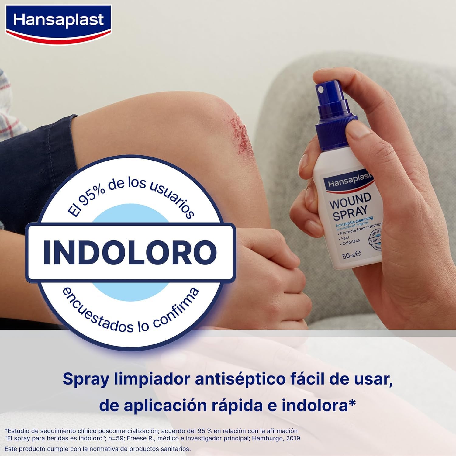 HANSAPLAST SPRAY PARA HERIDAS 100 ML
