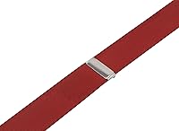 Vista 5 de Tirantes para hombre con 3 ganchos giratorios para cinturón de 1.4 pulgadas de ancho, tirantes ajustables resistentes