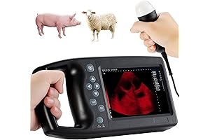 Máquina de ultrasonido veterinario portátil J1 Vet con sonda de 3,5 MHz...