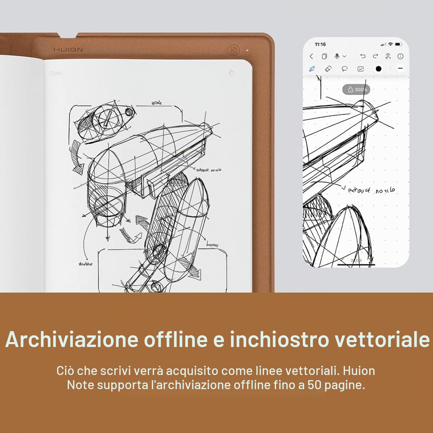 Tablet graficzny Huion Note X10