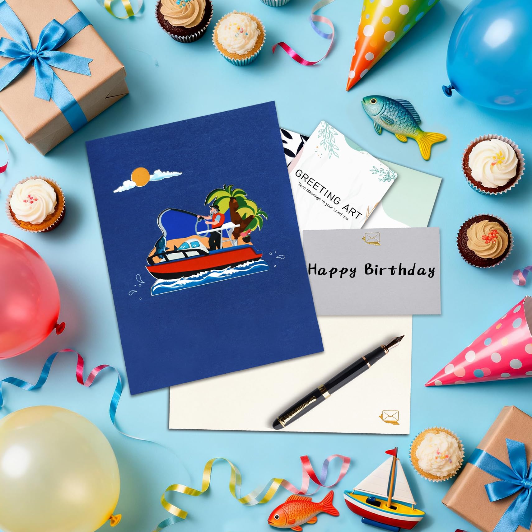 🎣 Biglietto Di Compleanno Per Pescatori - Divertente E Originale, Auguri Di Pesca