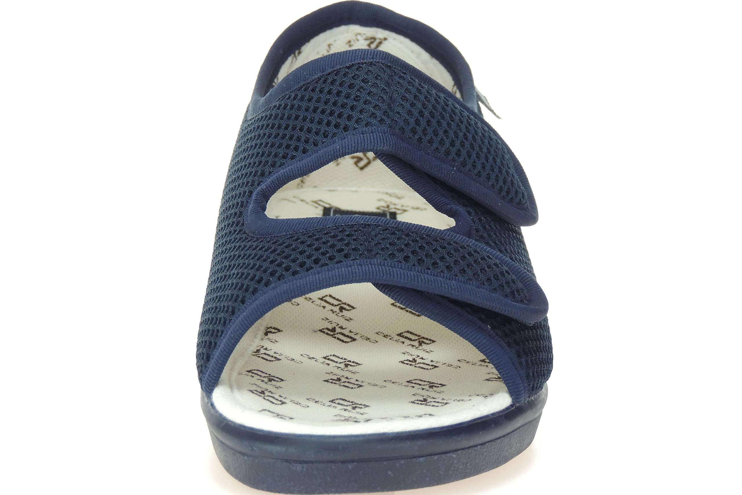 Calzados Romero. Zapatillas Anatómicas para Pies Delicados en Ancho Especial con Tratamiento Antibacteriano para Mujer. Ref. 0483. Marino Talla 36