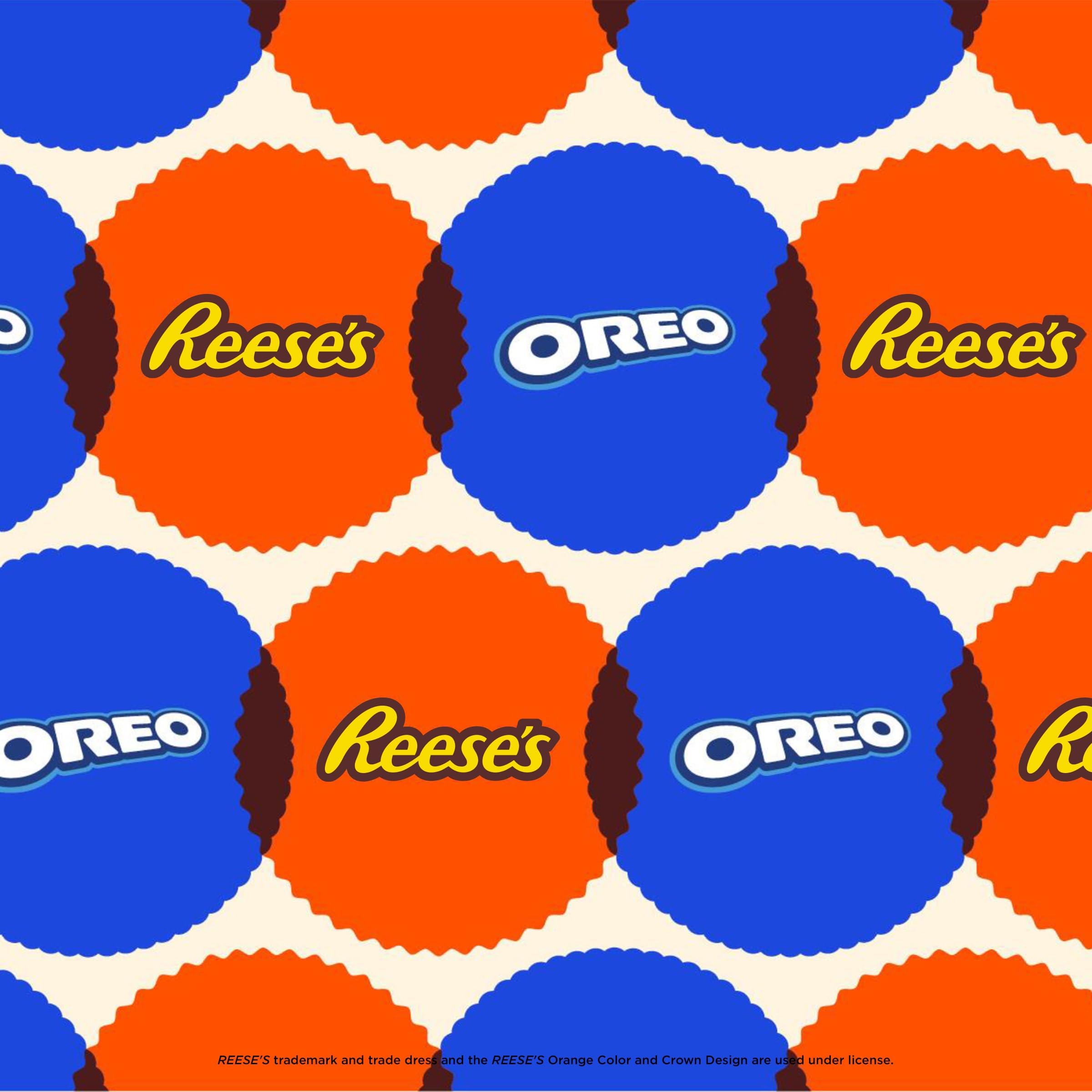 OREO REESE'S Peanut Buttery Creme Chocolate Sandwich Cookies, 12.35 oz