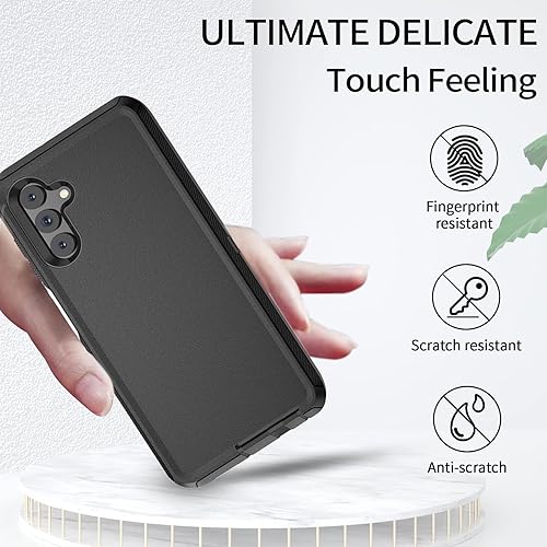 Miniatura 5 de Funda para Galaxy A13, protección contra caídas, resistente a prueba de golpes, militar, funda protectora para teléfono Samsung Galaxy A13 (Galaxy