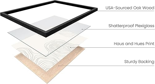Miniatura 2 de Haus and Hues Arte abstracto para pared, decoración de pared neutra, arte de mediados de siglo, impresiones de pared modernas, arte abstracto para