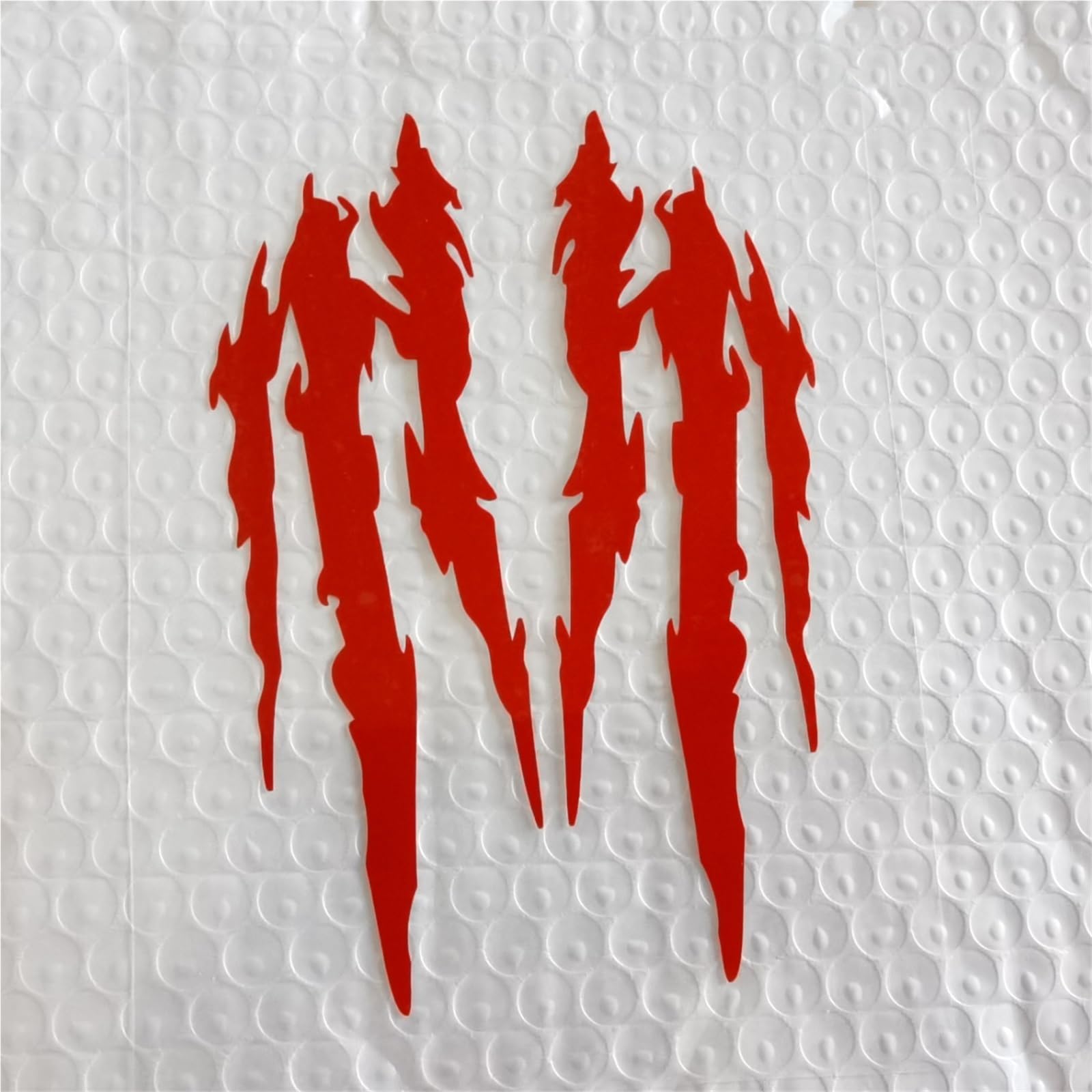 HAfgDJ 2 Motorcycle Stickers, Waterproof and Reflective Claw Mark Decals