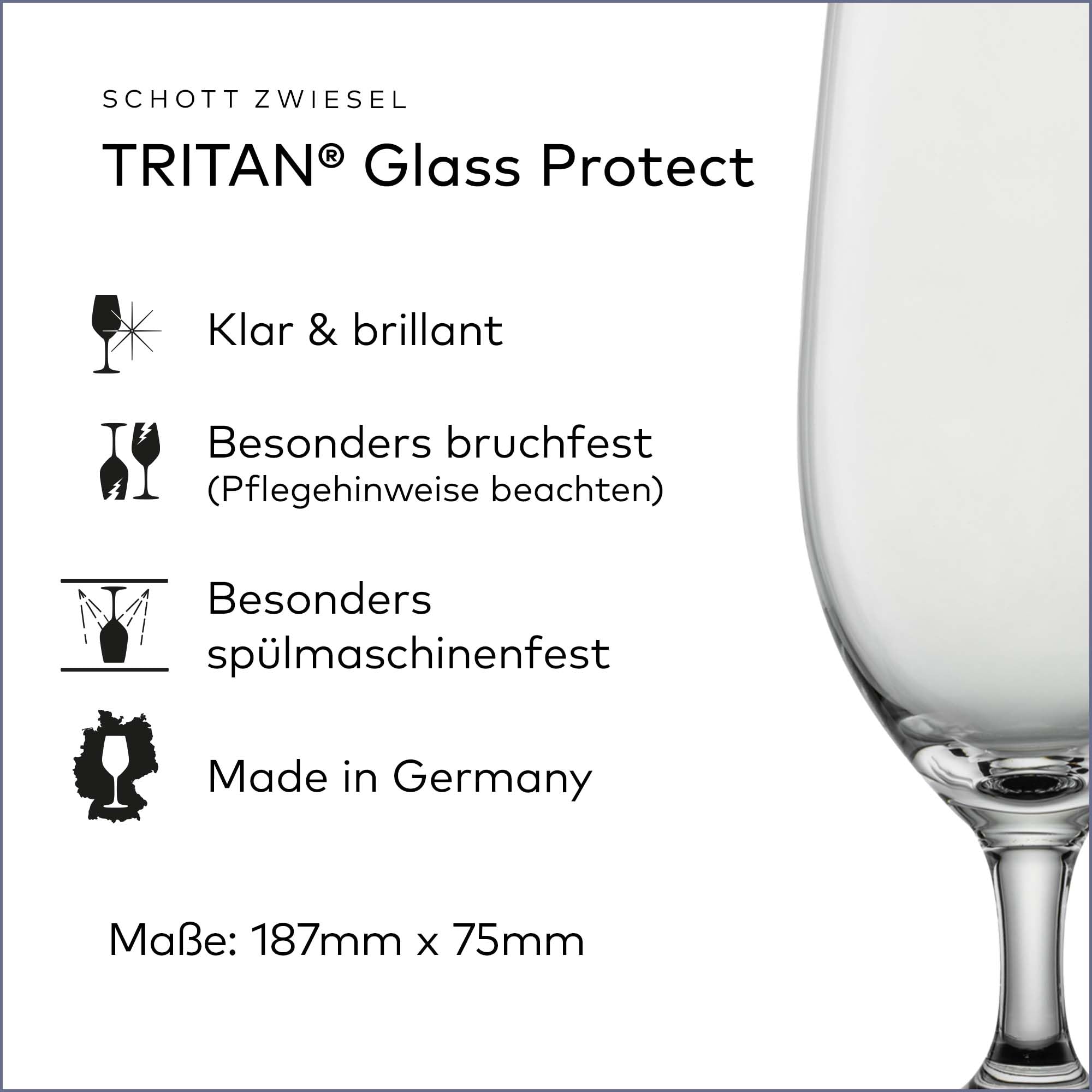 Copas de vidrio de Schott Zwiesel, 106296, transparente, 6 unidades