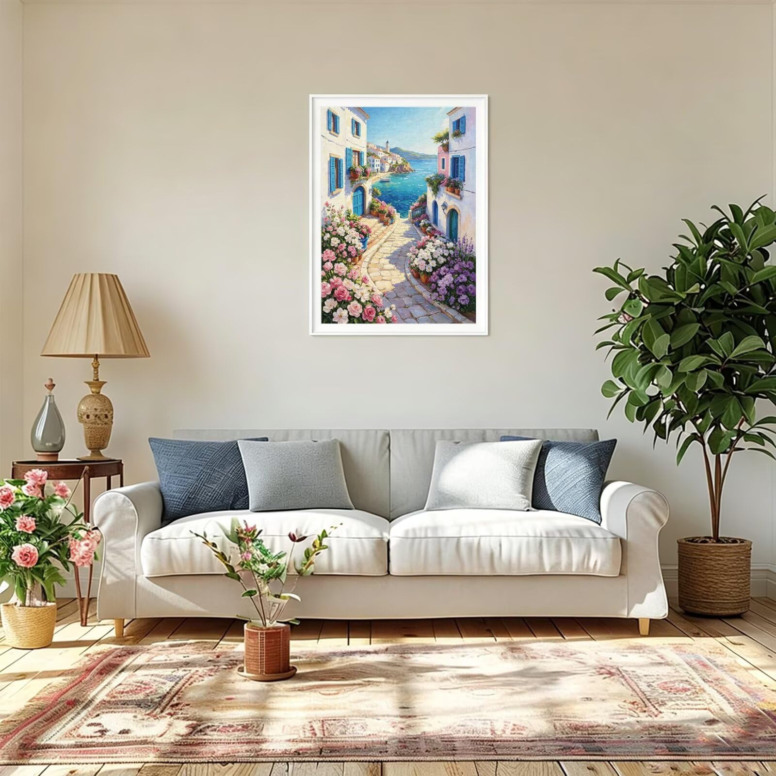 5D Paysage Diamond Painting Adulte Ronde Diamond Peinture 60x80cm-1409