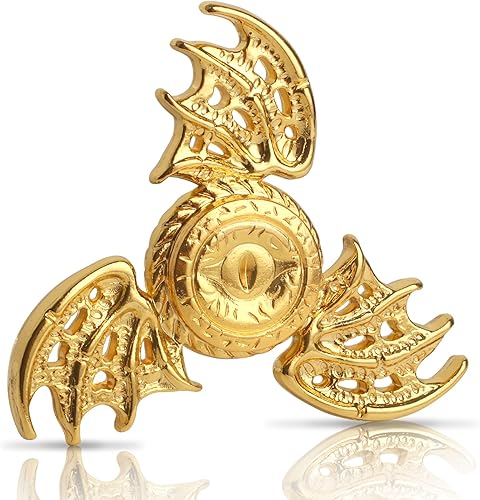 Phoenix Cool Fidget Spinner de mano de metal para niños y adultos, juguete de metal para niños y adultos, regalo de metal para niños de 4 a 12 años,