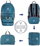 WATERFLY Hiking Backpack 20L Foldable Travel Backpack Lightweight Hiking Daypack for Outdoor Cycling Camping