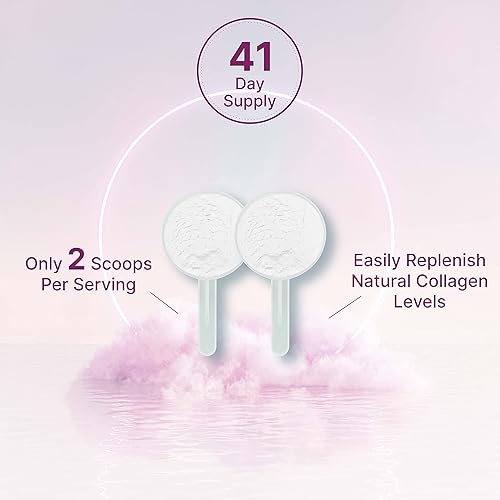 Miniatura 5 de Polvo de proteína de colágeno múltiple, 1 libra, tipo I, II, III, V, X, péptidos de colágeno con biotina 10000 mcg, vitamina C y ácido hialurónico,