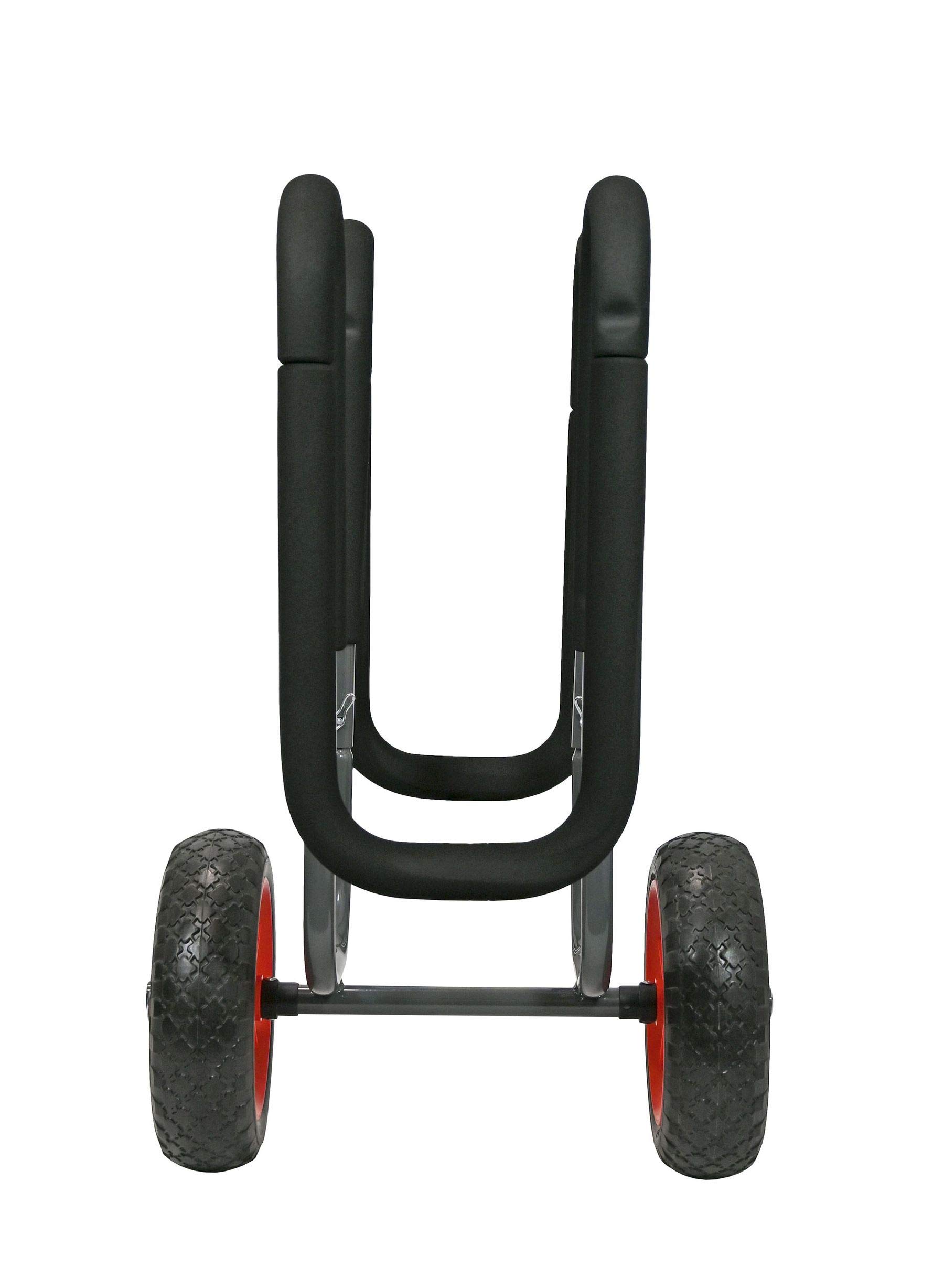 Navyline SUP Transportwagen Alu Trolley für Stand Up Paddle Boards, Pannensichere Räder mit Polsterschutz, Faltbar & Leicht, Transporthilfe für Surfboard
