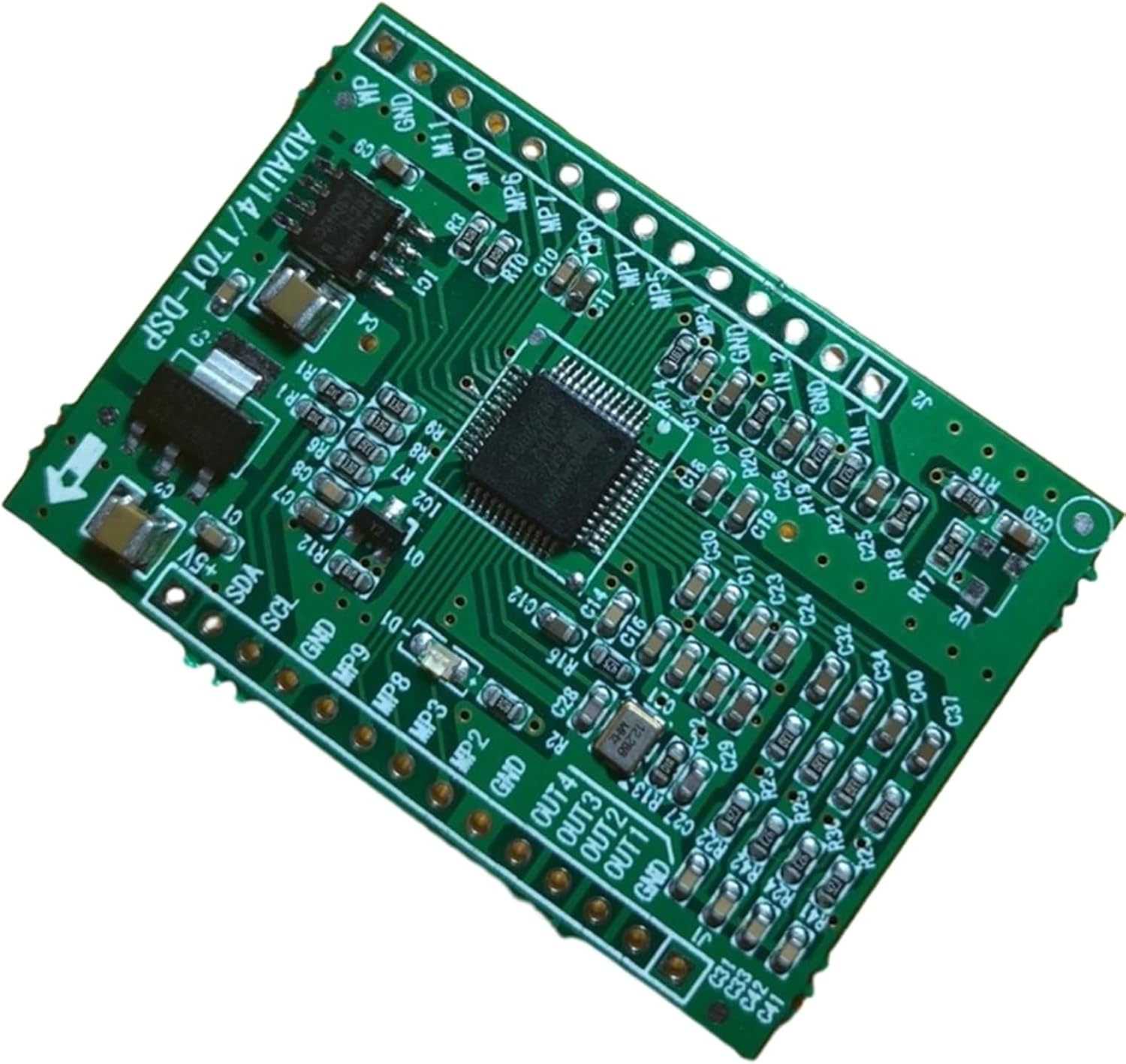 DSPmini Learning Board with ADAU1401 Single Chip Systems for Enhances Sound Processing and Sound Improvement