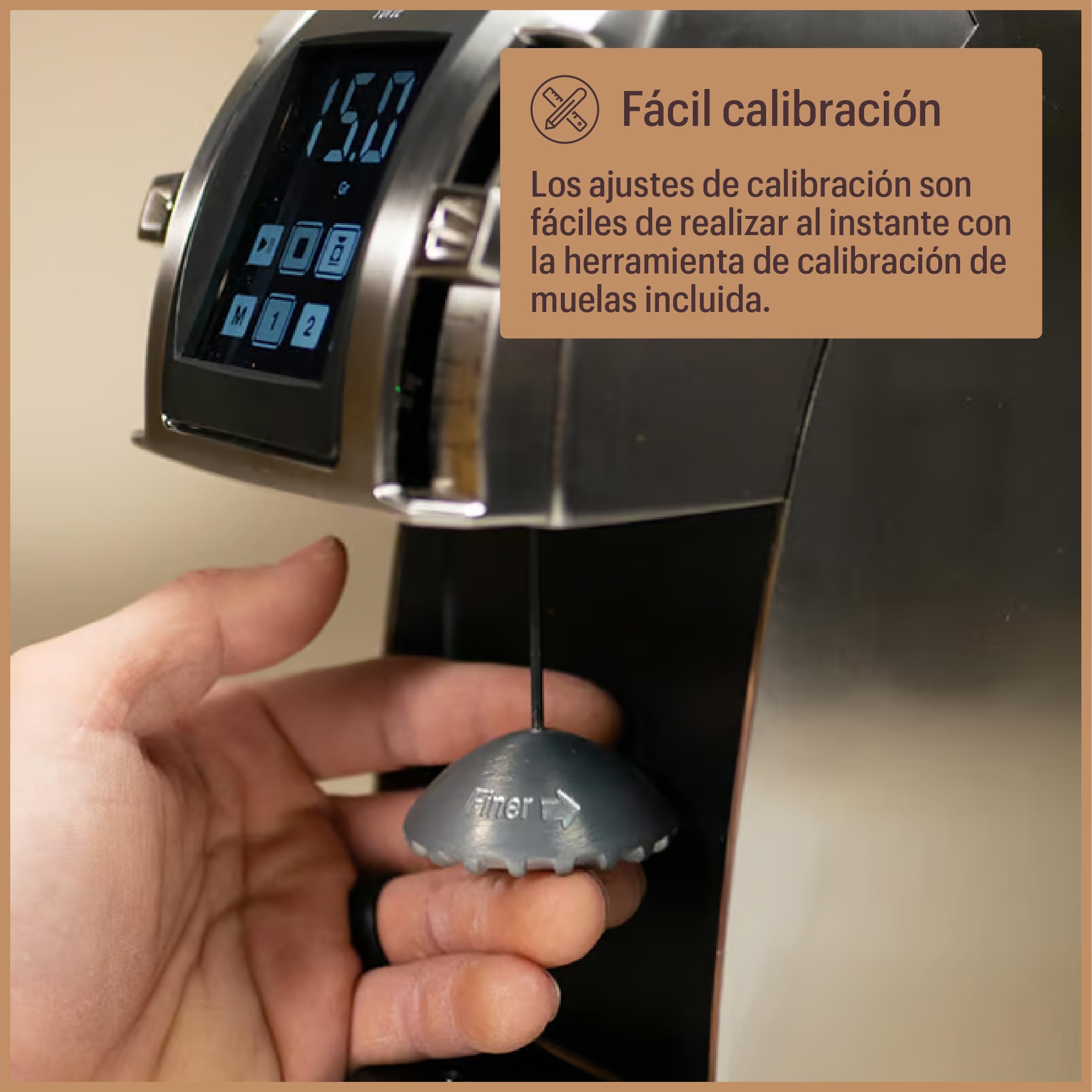 Baratza Forte AP Molinillo Eléctrico de Café en Grano | Coffee Grinder con 26 Microajustes, Acero inoxidable