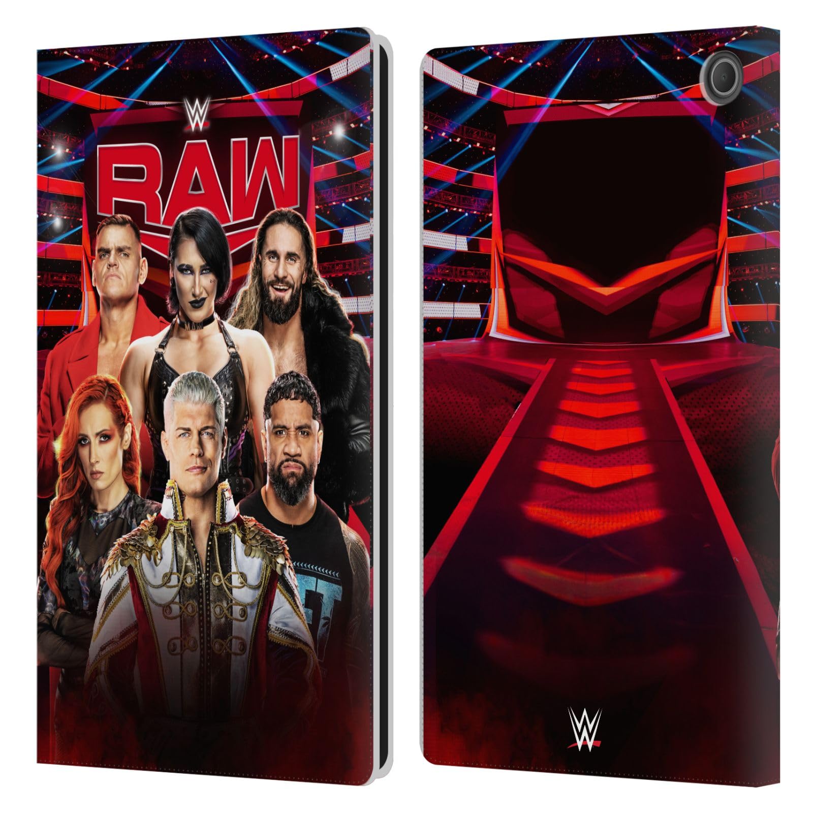 Étui portefeuille WWE Raw pour Fire Max 11 idéal dans le train