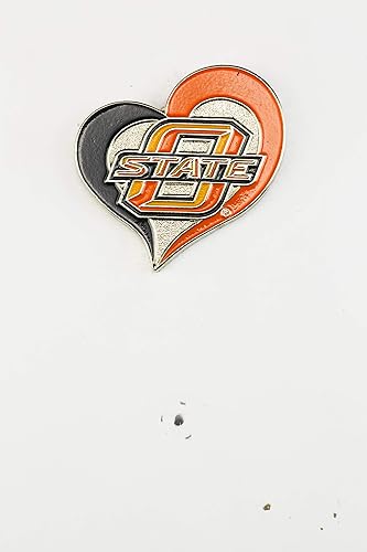 Vista 27 de aminco NCAA - Pin de corazón de remolino unisex