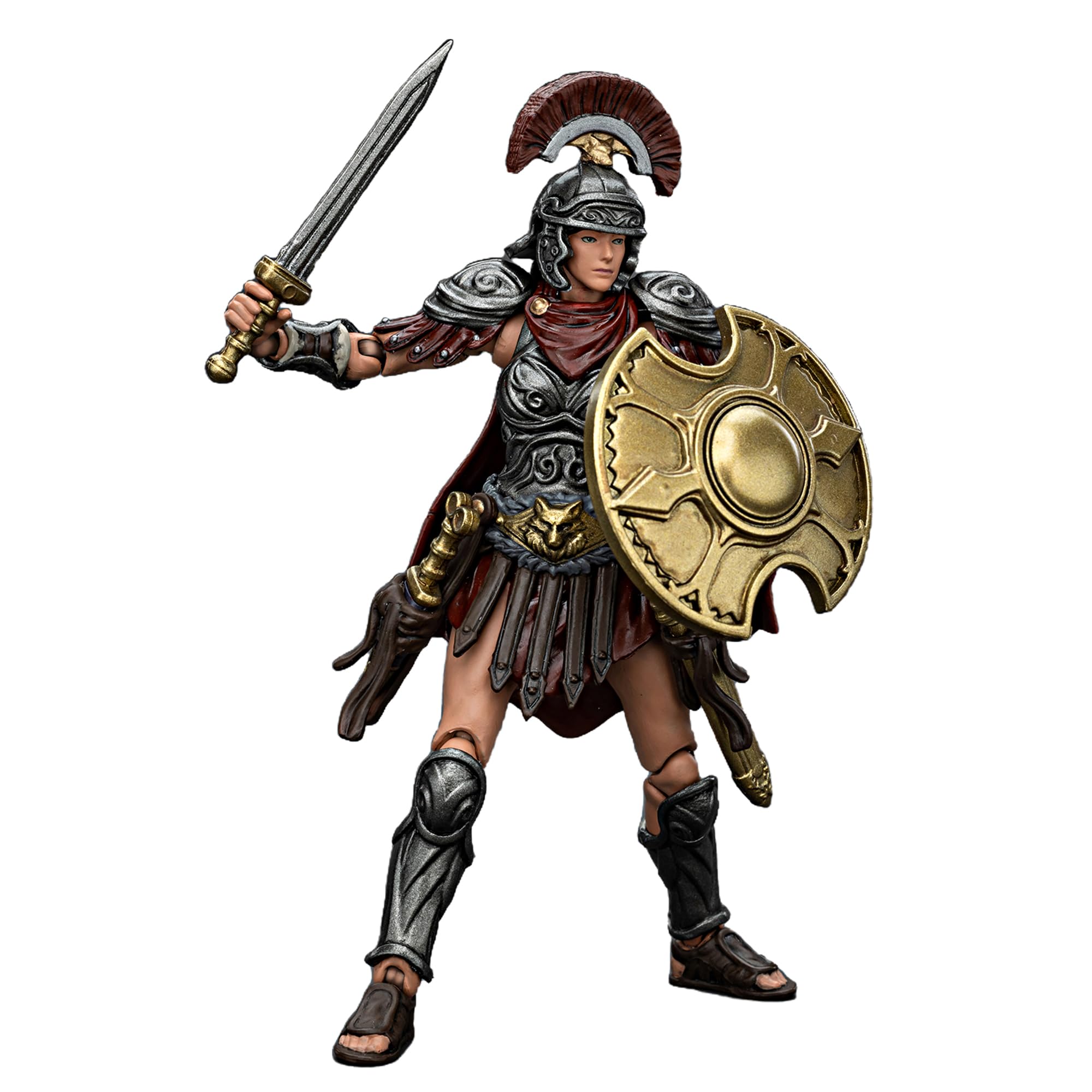 TOYVERSE Joytoy 1/18 Action Figure Strife, Roman Republic LegionX Female Centurion, Mobile Joints Character Model, 10.8 cm, 15 Years and Older