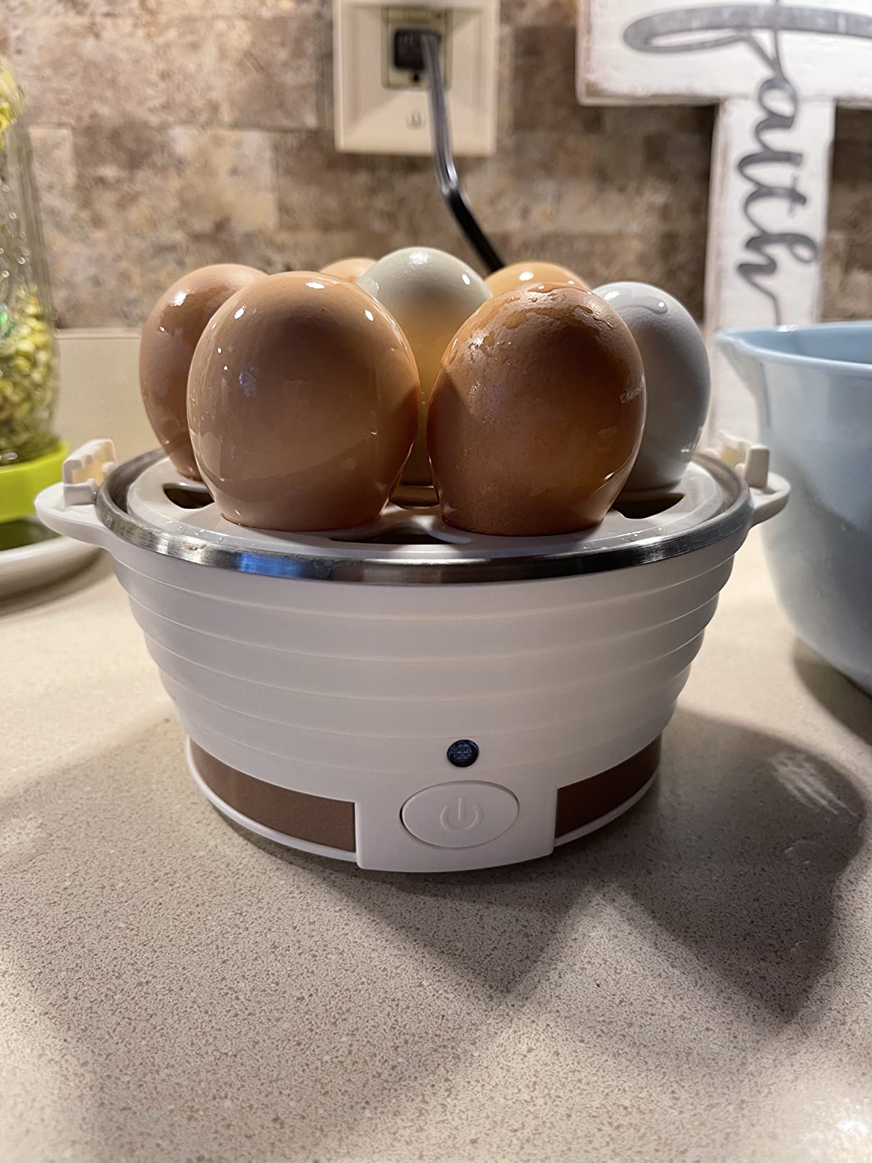 5/mo Finance Chefman Electric Egg Cooker Boiler, Rapid EggMaker