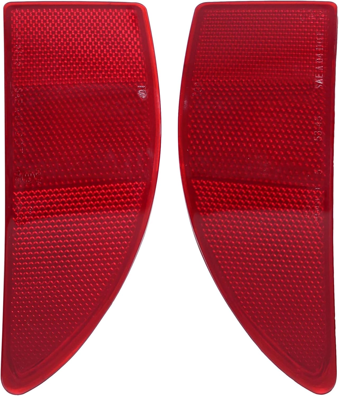 ApplianPar 2Pcs Rear Driver and Passenger Side Bumper Reflector for IS250 IS350 2006 2007 2008 2009 2010 2011 2012 2013