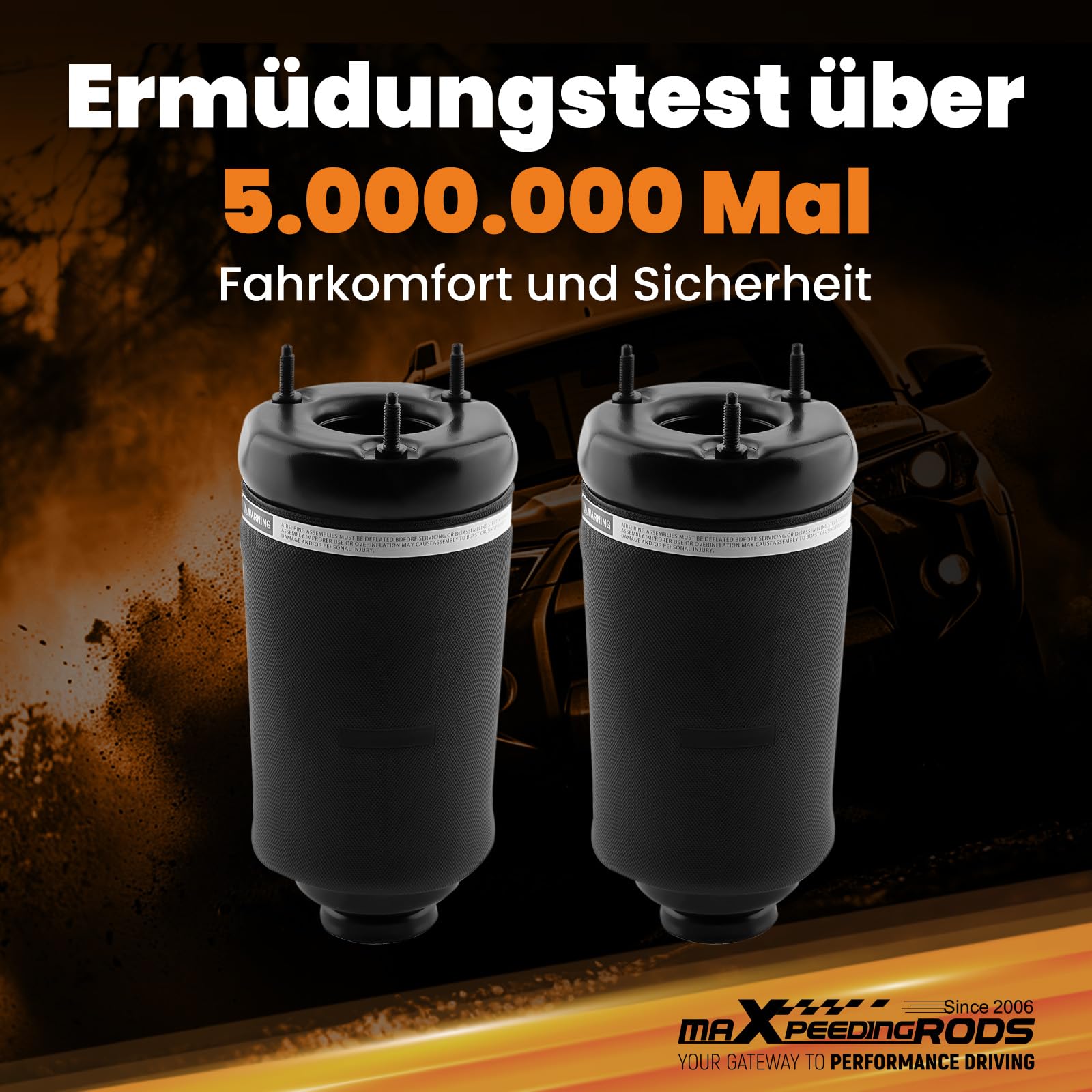maXpeedingrods Airmatic Luftfederung Luftbalg vorne für W164 ML/GL Klasse 1643206013