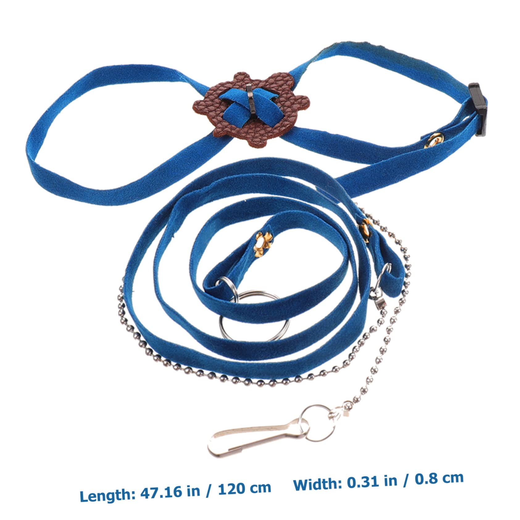 COLLBATH Adorable Turtle Walking Leash Pet Turtle Leash Lizard Tortoise Harness Strap Traction Rope for Outdoor Activities