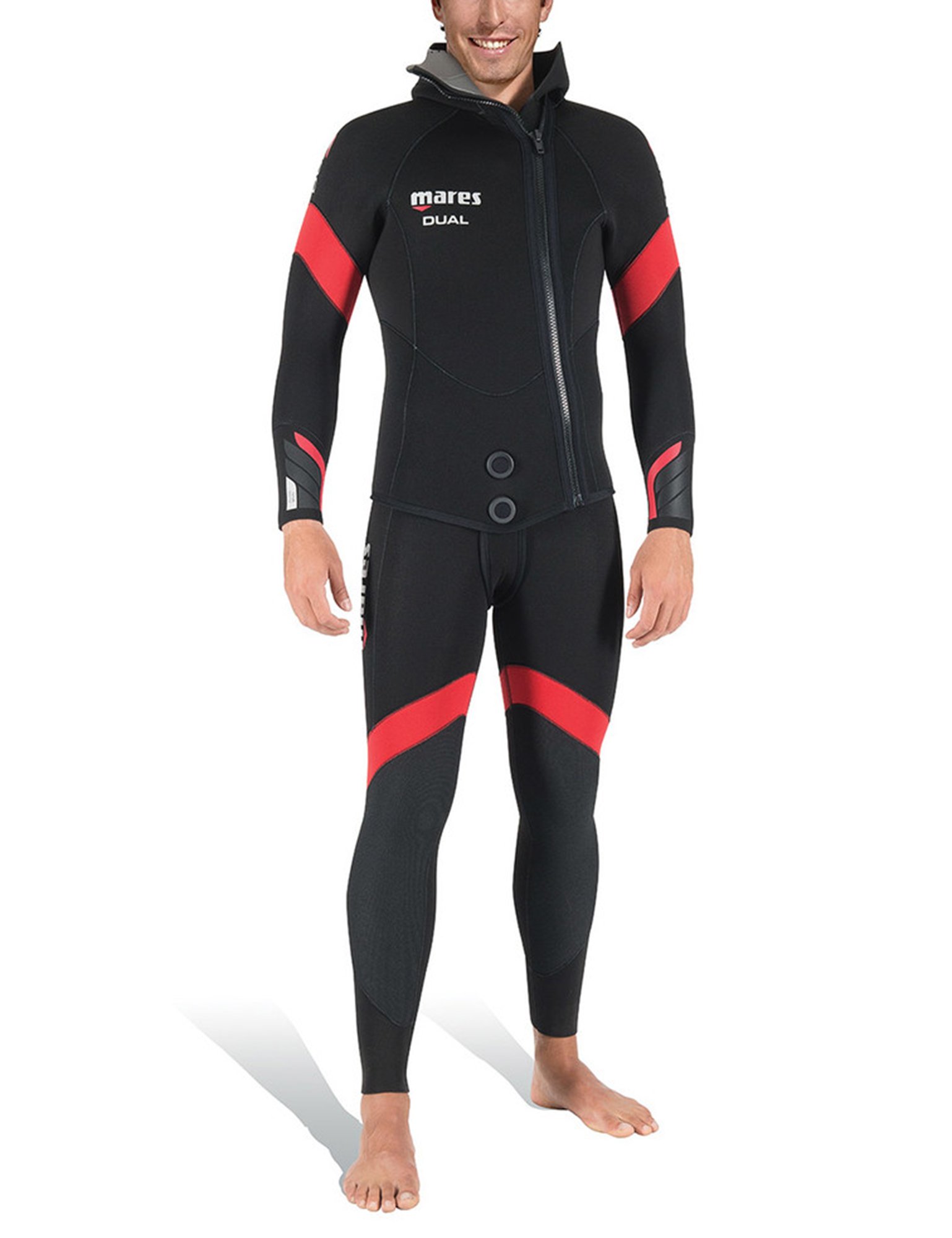 Mares Muta In Neoprene 5mm Uomo - Con Cappuccio Per Acque Temperate - Foto 12