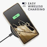 Vista 5 de kwmobile Funda compatible con Google Pixel 7a - Funda protectora delgada de TPU para teléfono - Acabado mate suave - Gris pardo