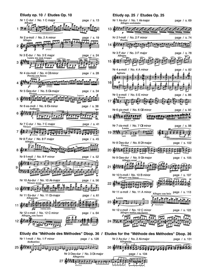 Etudes / Etiudy: Opp. 10, 25 Three Etudes Methode Des Methodes / Op. 10, 25 Trzy Etiudy Methode Des Methodes: Chopin National Edition 2a, Vol. II (Works Published During Chopin's Lifetime)