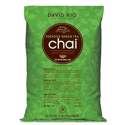 David Rio Tortoise Té Verde Chai 64 onzas