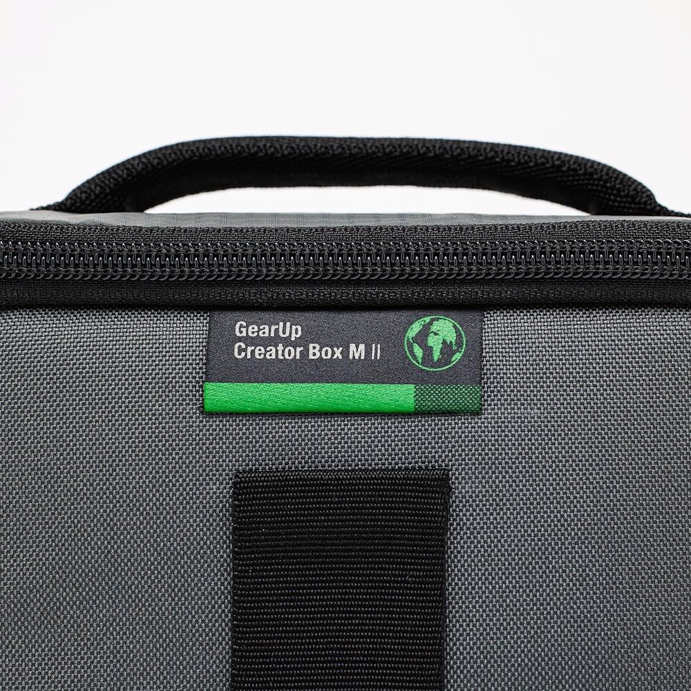 Lowepro GearUp Creator Box Medium II Sac Appareil Photo sans Miroir Reflex Numérique Accès Rapide Tissus Recyclés Gris