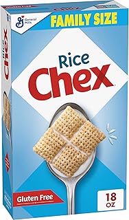 Rice Chex Gluten Free Breakfast Cereal, Homemade C...
