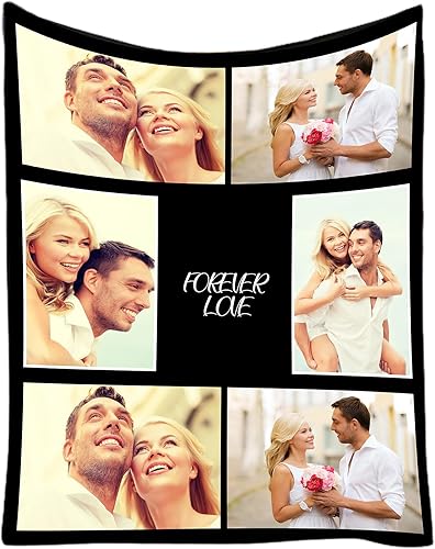Manta personalizada con texto en imagen, fotos, regalos para adultos, niños, novia, novio, Navidad, Halloween, día del padre, madre, San Valentín