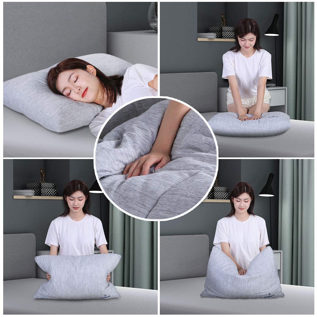 Amazon｜F1F2 枕 安眠 快眠枕 ホテル仕様 高反発枕 カバー付き 洗える