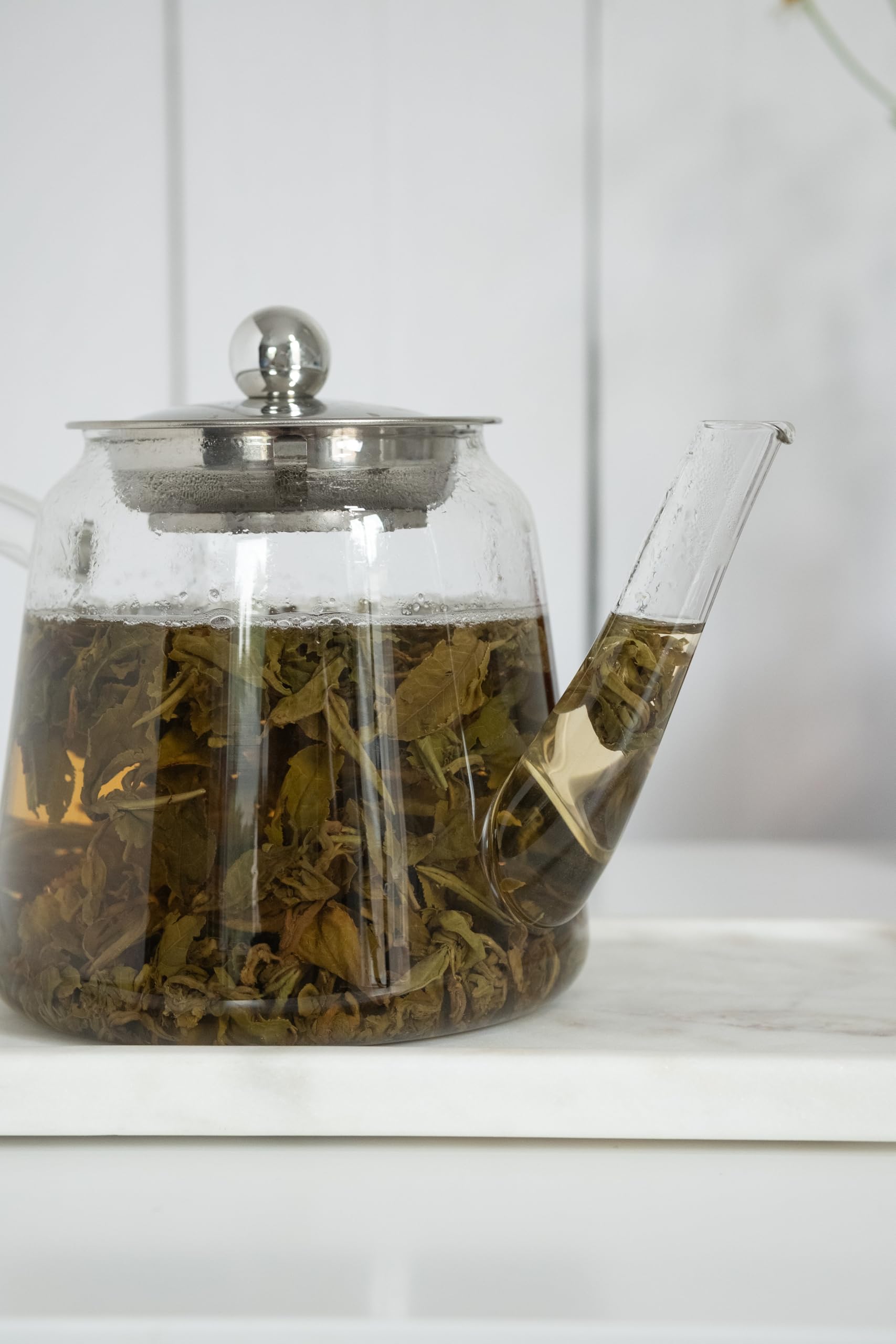 Imperial Jasmine Dragon Pearls | Té verde de hojas sueltas | Té verde jazmín con increíble aroma (16 onzas)
