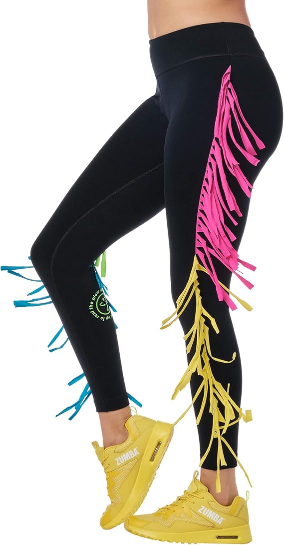 zumba fringe leggings