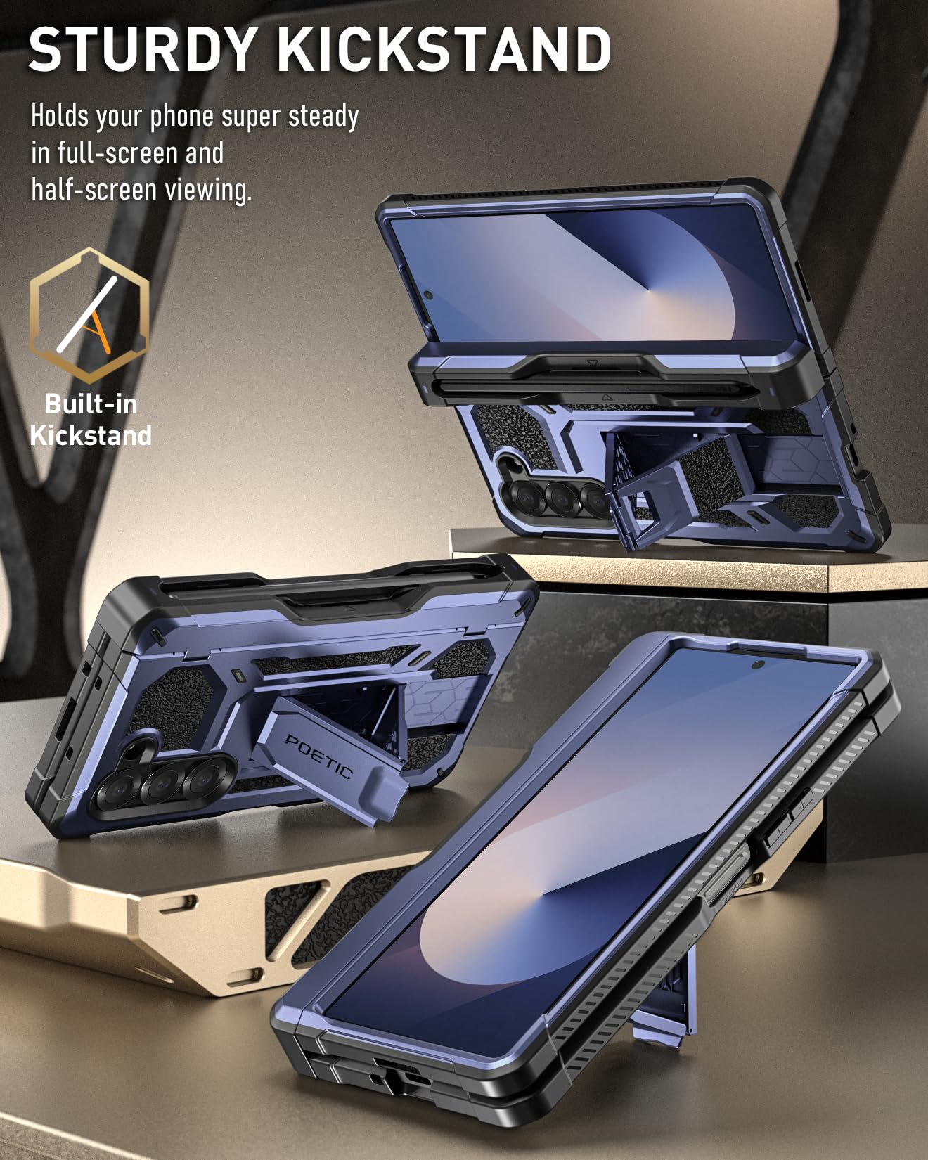 Poetic Spartan Case for Galaxy Z Fold 6 - Image 3