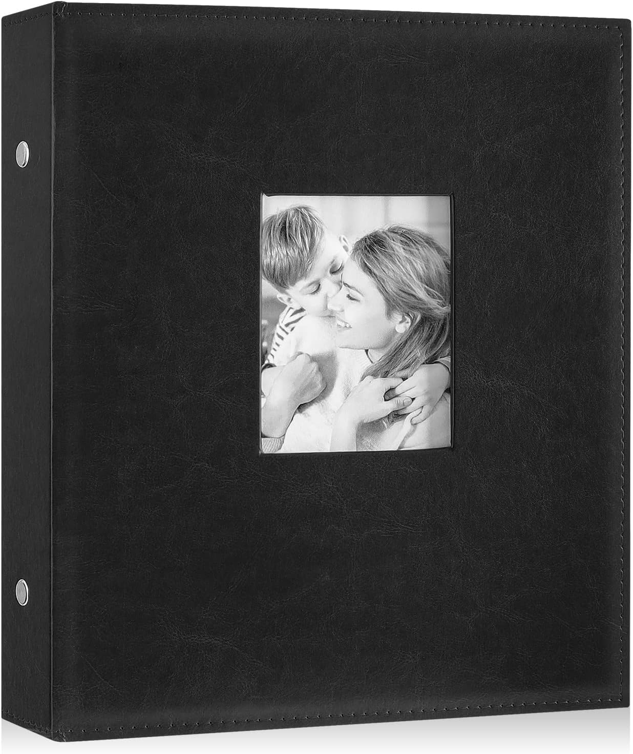 Ywlake Photo Album 4x6 400 Pockets, Leather Photo Albums Holds 400 Vertical Pictures