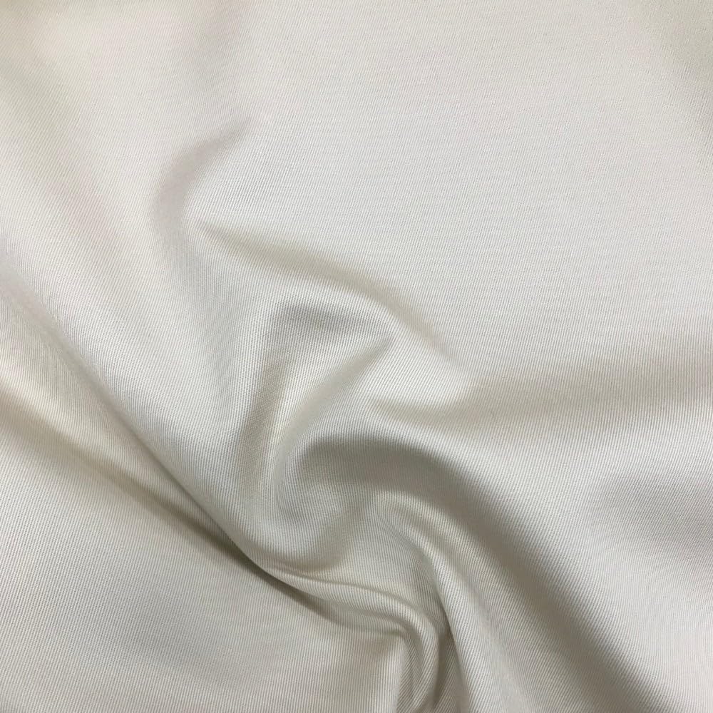 EU Fabrics Polycotton Drill Upholstery Fabric - Polyester and Cotton Blend Fabric - Dressmaking Twill Material for Workwear, Table Covers, Draping, and Uniforms (Stone, 1 METRE X 150CM)