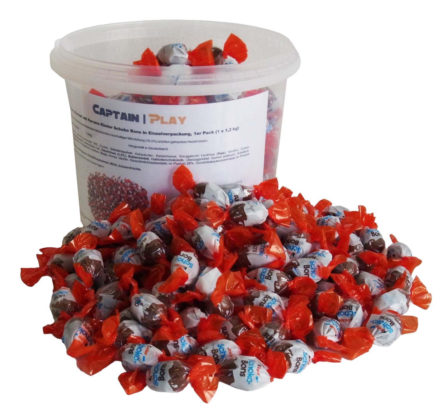 Party Bucket con Kinder Schoko-Bons 1,2kg