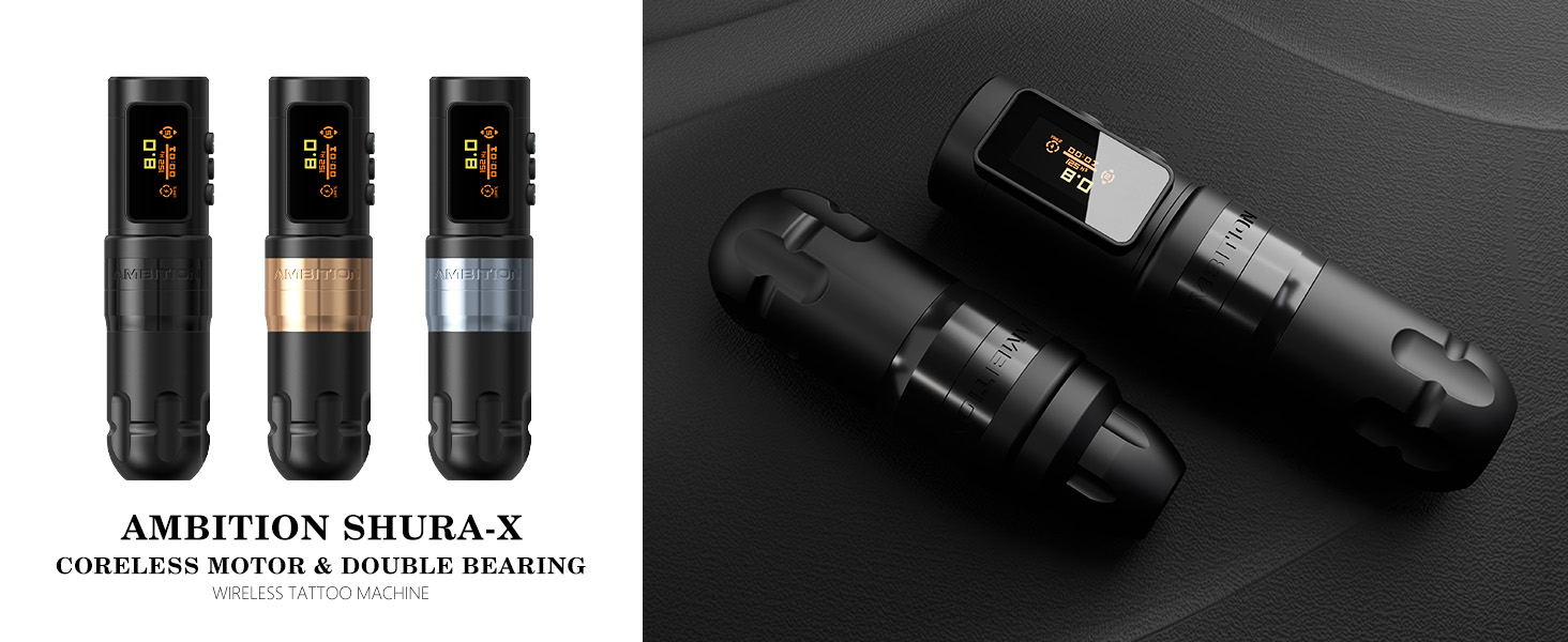 Amazon.com: Ambition Shura-X Tattoo Machine with Advanced
