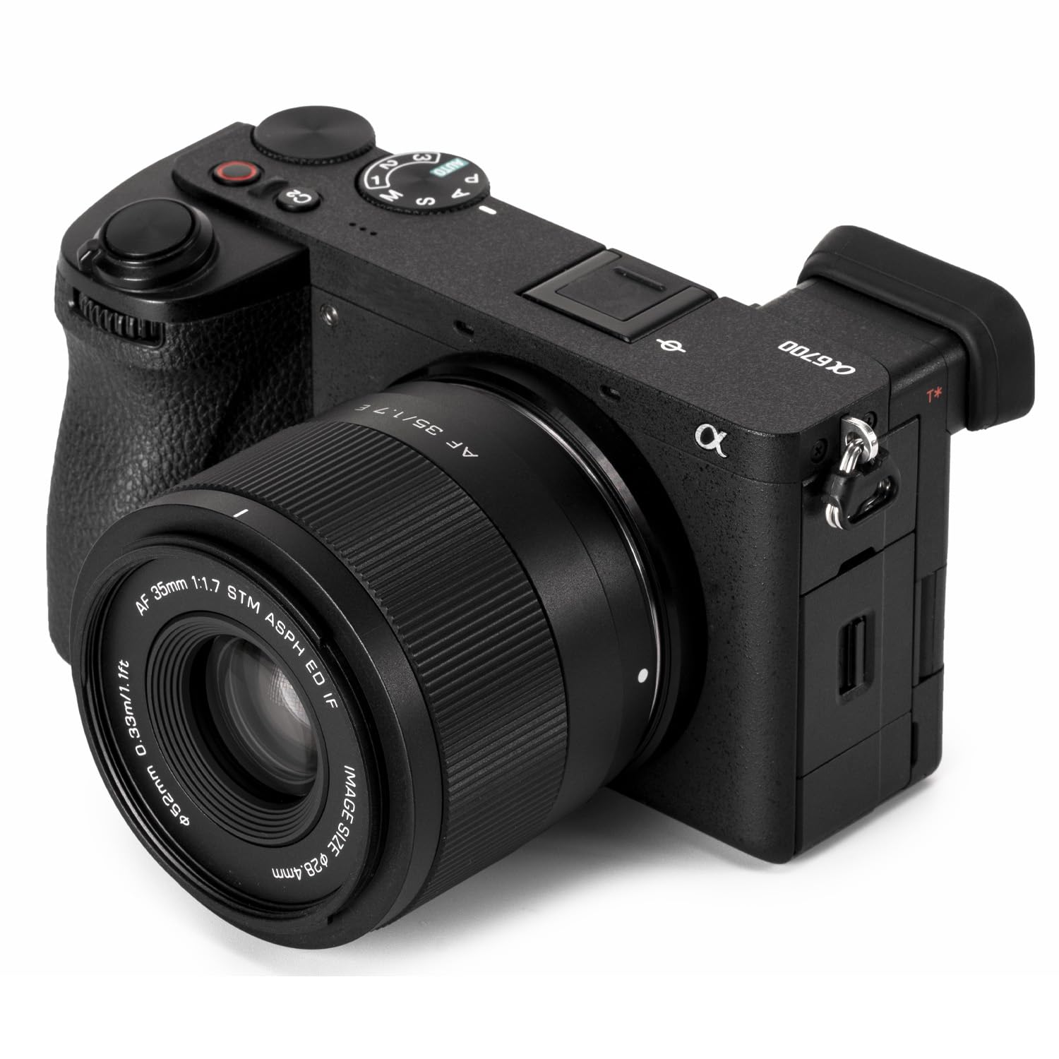 VILTROX Lente de foco automático F1.7 E APS-C de 35 mm para câmeras E-